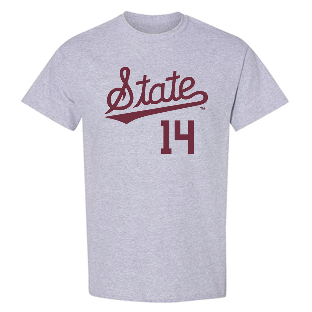 Mississippi State - NCAA Baseball : Vytas Valincius - Classic Shersey T-Shirt-0