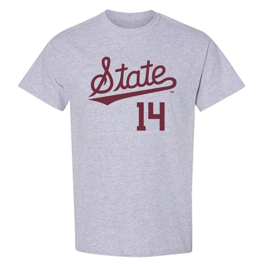 Mississippi State - NCAA Baseball : Vytas Valincius - Classic Shersey T-Shirt-0