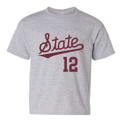 Mississippi State - NCAA Baseball : Chone James - Classic Shersey Youth T-Shirt-0