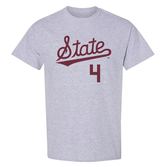 Mississippi State - NCAA Baseball : Tomas Valincius - Classic Shersey T-Shirt-0