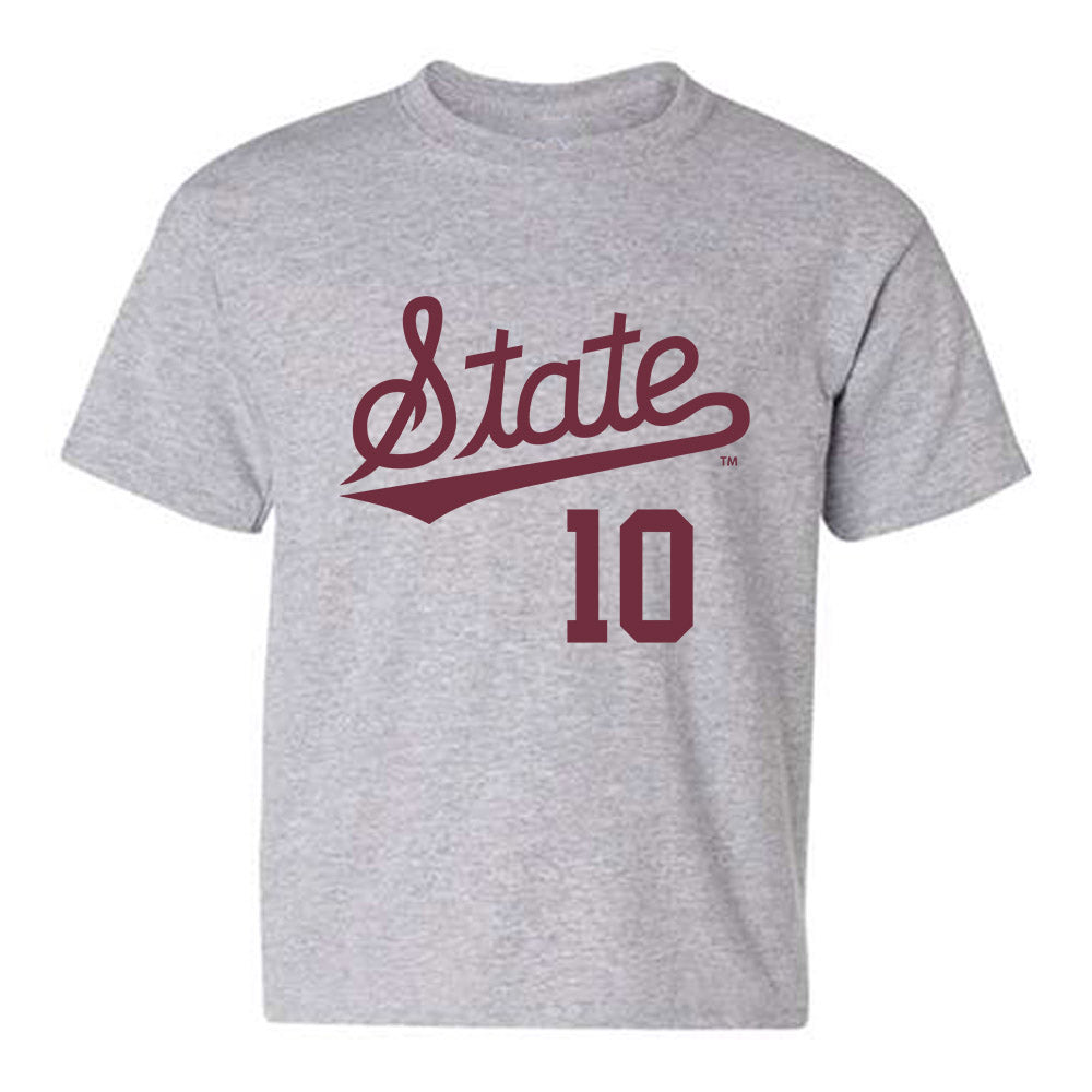 Mississippi State - NCAA Baseball : Drew Wyers - Classic Shersey Youth T-Shirt-0