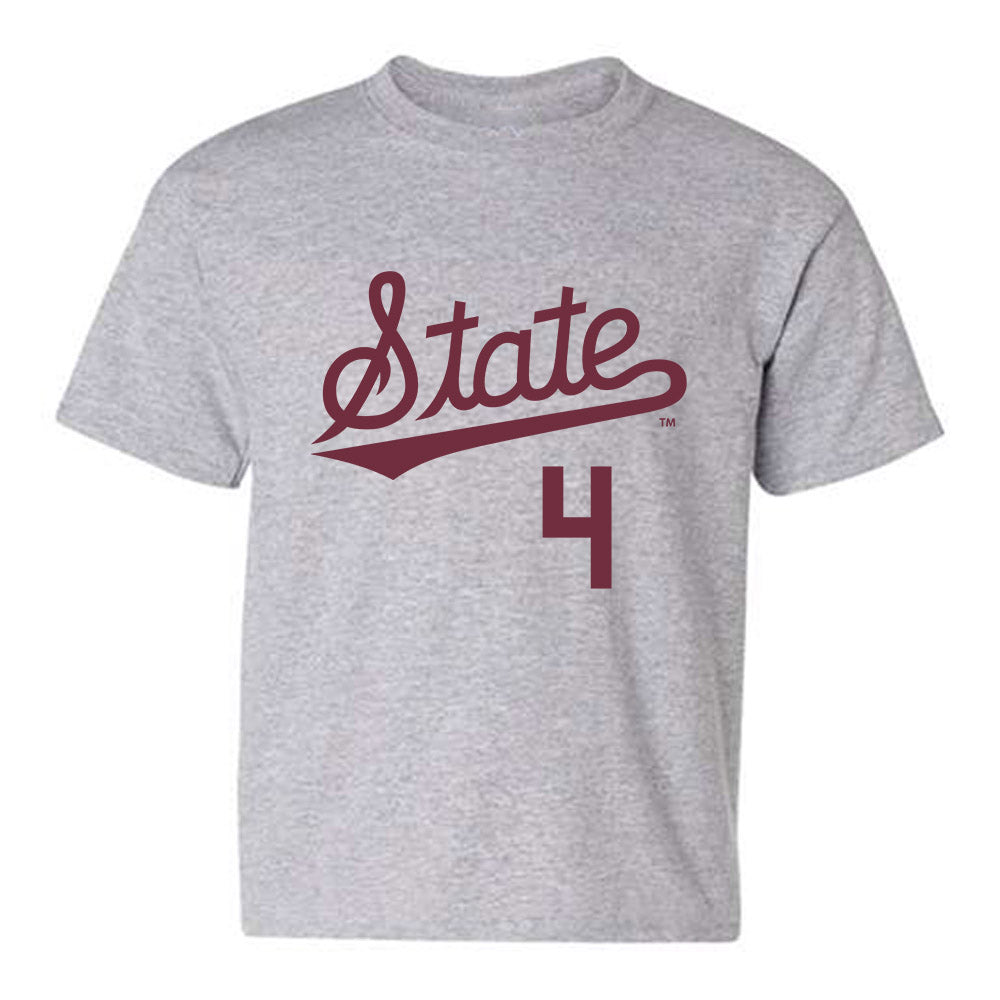 Mississippi State - NCAA Baseball : Tomas Valincius - Classic Shersey Youth T-Shirt-0