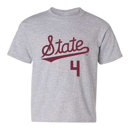 Mississippi State - NCAA Baseball : Tomas Valincius - Classic Shersey Youth T-Shirt-0