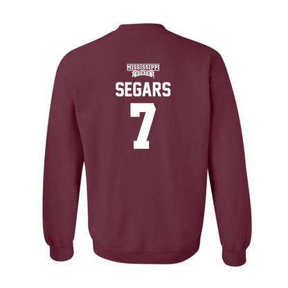 Mississippi State - NCAA Softball : Anna Kate Segars - Classic Shersey Crewneck Sweatshirt-1