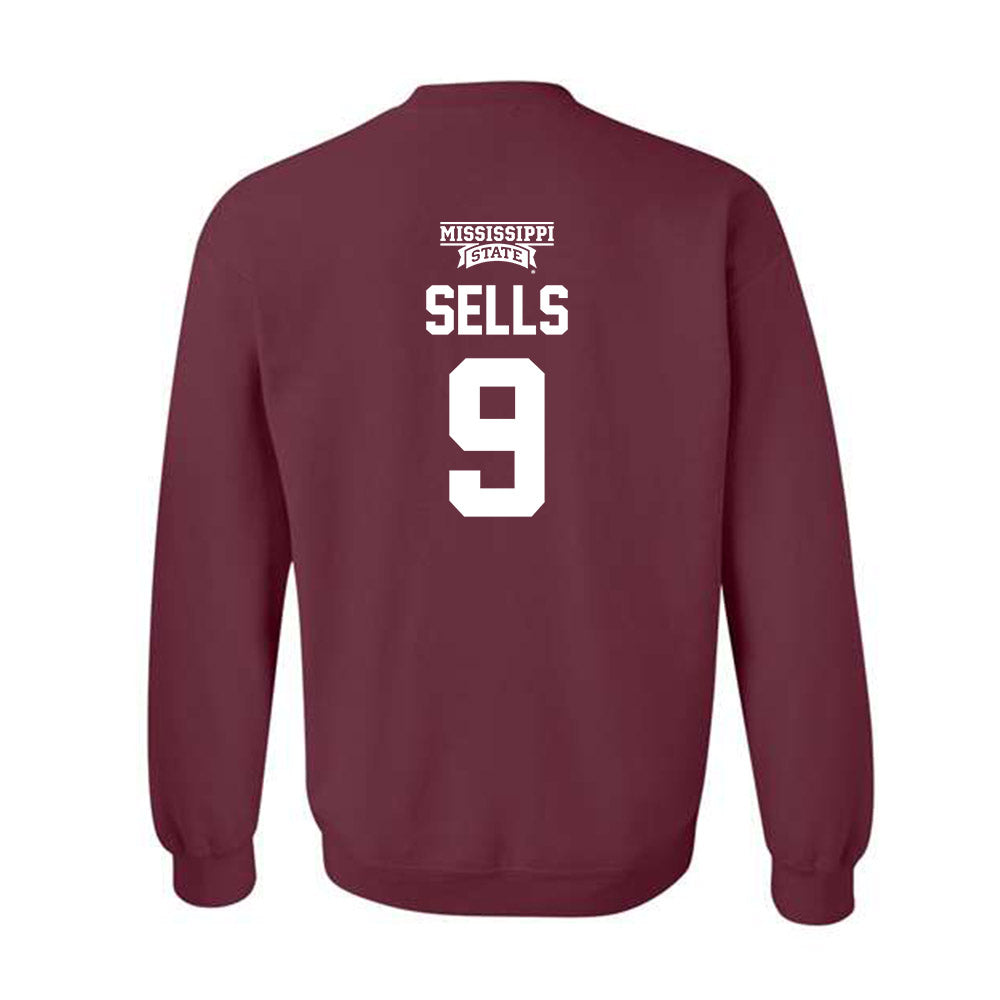 Mississippi State - NCAA Softball : Kiarra Sells - Classic Shersey Crewneck Sweatshirt-1