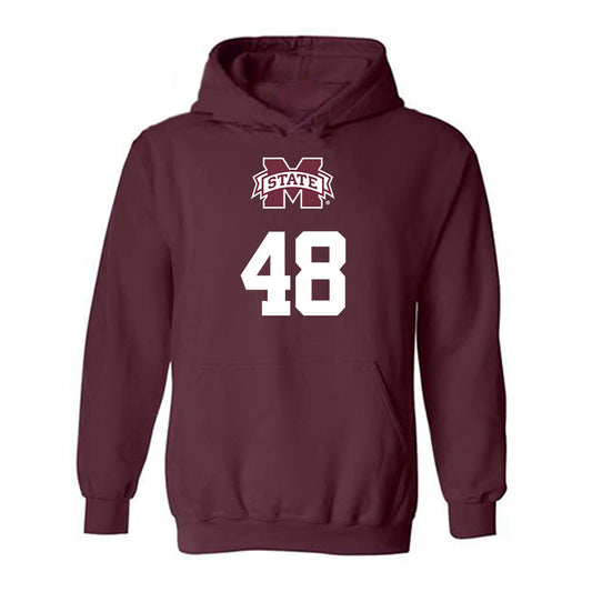 Mississippi State - NCAA Softball : Delainey Everett - Classic Shersey Hooded Sweatshirt-0