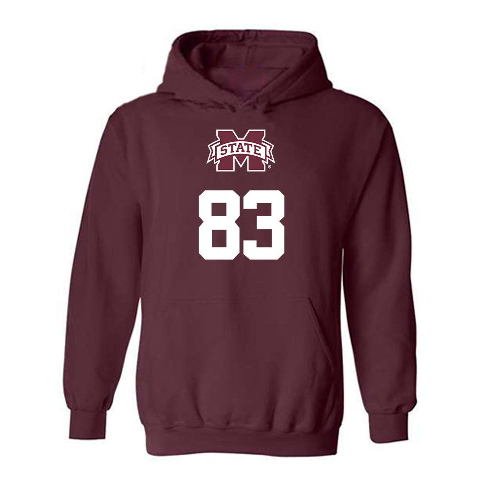 Mississippi State - NCAA Softball : xiane romero - Classic Shersey Hooded Sweatshirt-0