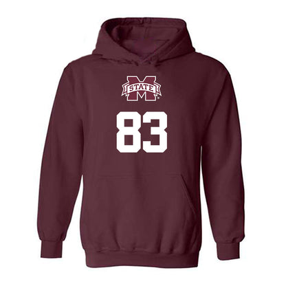 Mississippi State - NCAA Softball : xiane romero - Classic Shersey Hooded Sweatshirt-0