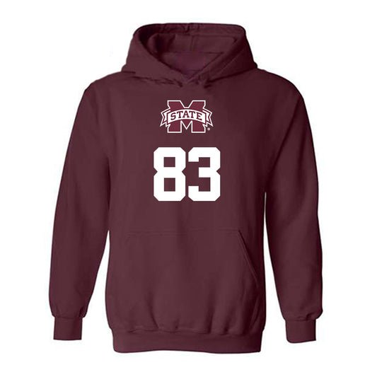 Mississippi State - NCAA Softball : xiane romero - Classic Shersey Hooded Sweatshirt-0