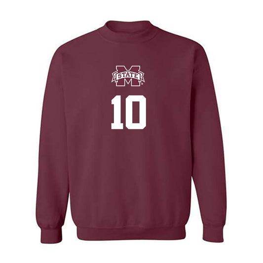 Mississippi State - NCAA Softball : Nadia Barbary - Classic Shersey Crewneck Sweatshirt-0