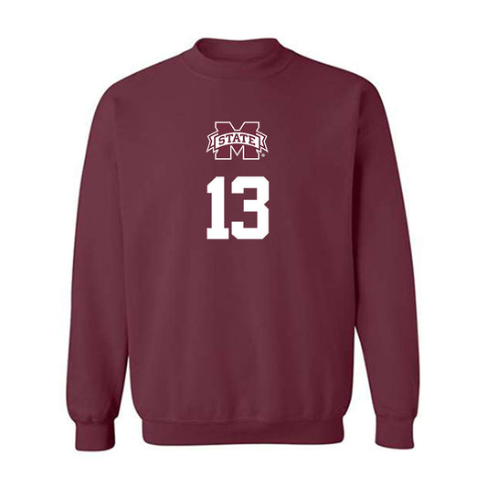 Mississippi State - NCAA Softball : Morgan Bernardini - Classic Shersey Crewneck Sweatshirt-0