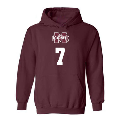Mississippi State - NCAA Softball : Anna Kate Segars - Classic Shersey Hooded Sweatshirt-0