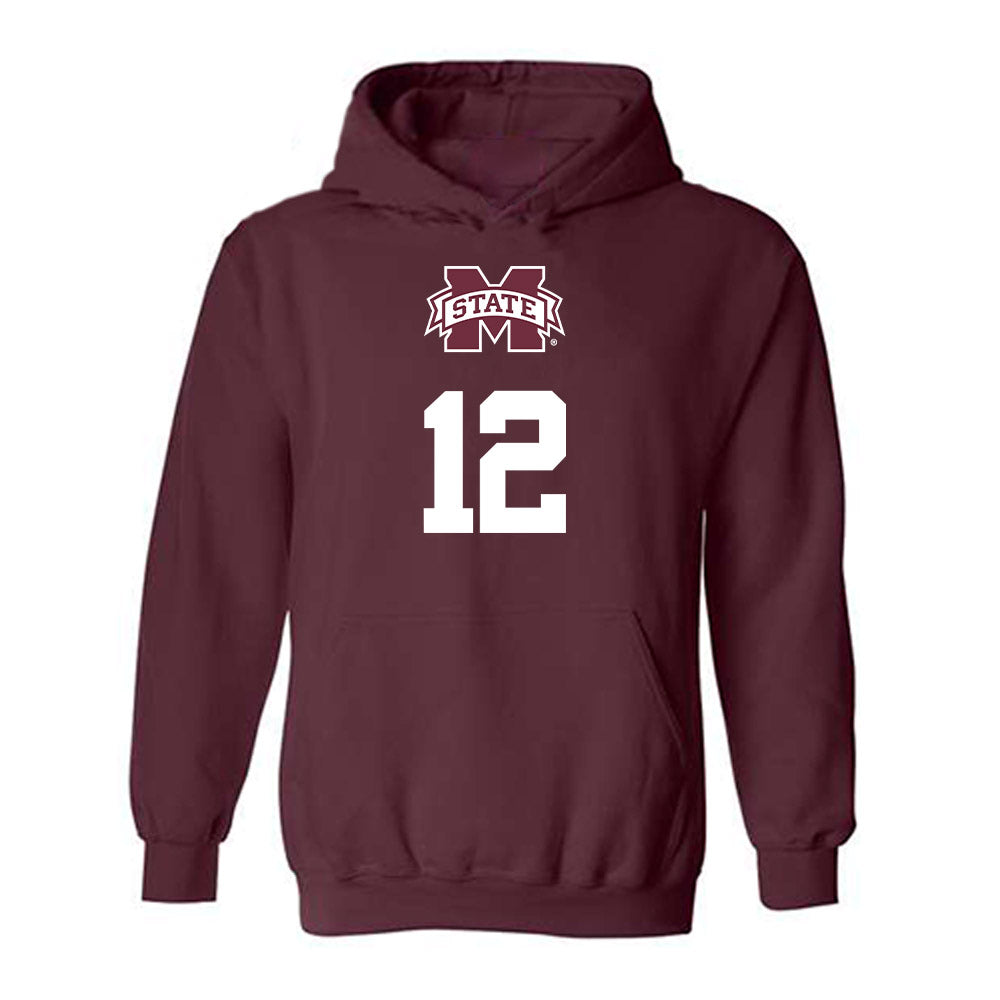 Mississippi State - NCAA Softball : Paige Ernstes - Classic Shersey Hooded Sweatshirt-0