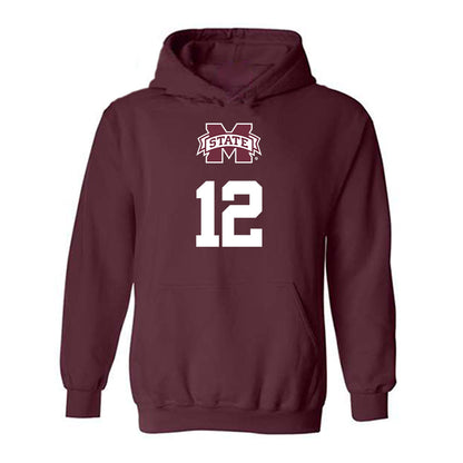 Mississippi State - NCAA Softball : Paige Ernstes - Classic Shersey Hooded Sweatshirt-0