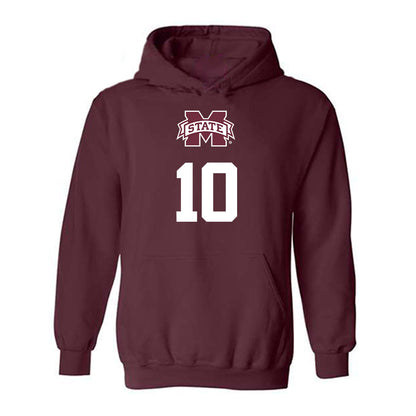 Mississippi State - NCAA Softball : Nadia Barbary - Classic Shersey Hooded Sweatshirt-0
