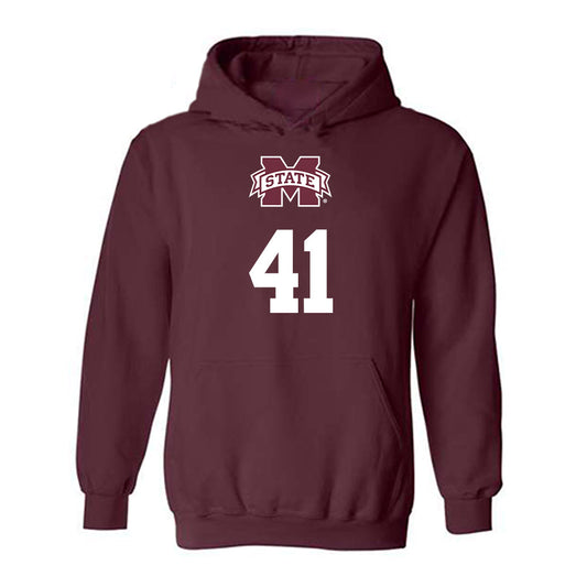 Mississippi State - NCAA Softball : Taylor Troutman - Classic Shersey Hooded Sweatshirt-0