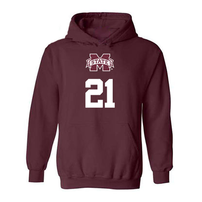 Mississippi State - NCAA Softball : Brinkley Moreton - Classic Shersey Hooded Sweatshirt-0