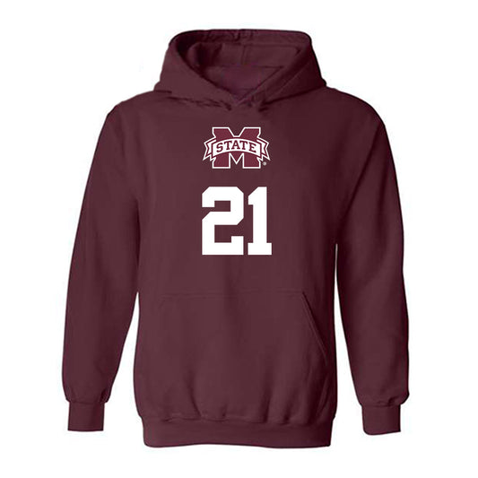 Mississippi State - NCAA Softball : Brinkley Moreton - Classic Shersey Hooded Sweatshirt-0