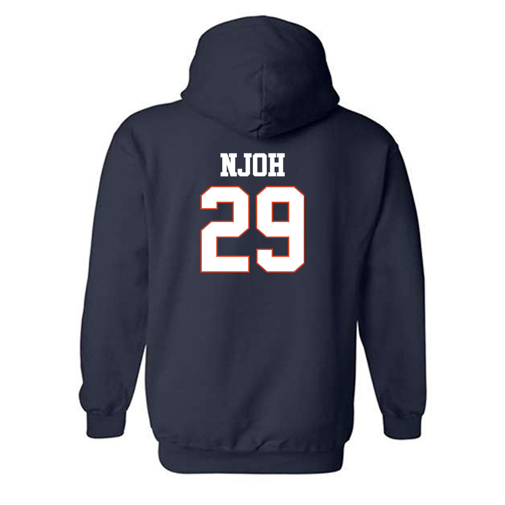 UTSA - NCAA Football : Tangoh Njoh - Classic Shersey Hooded Sweatshirt-1