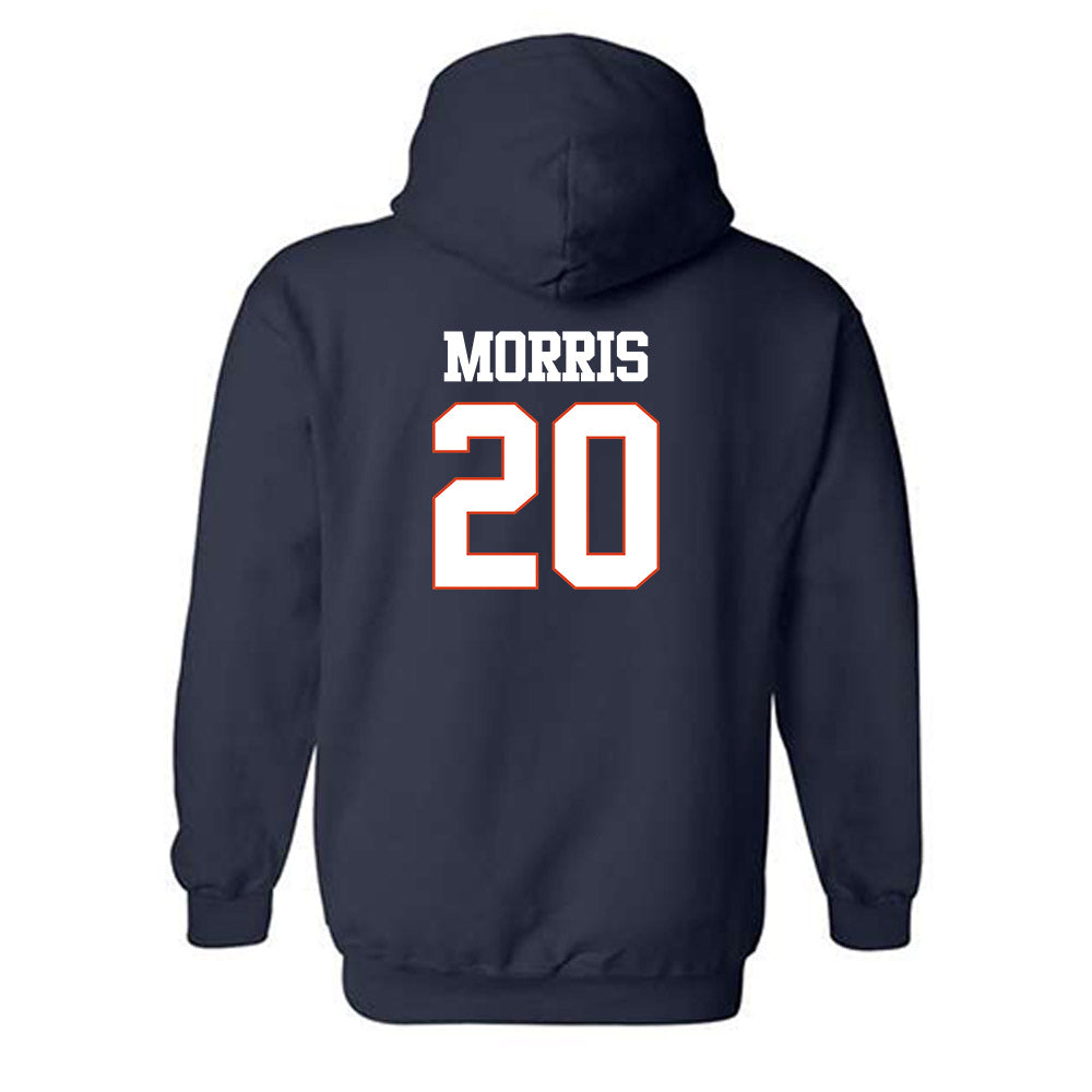 UTSA - NCAA Football : Zach Morris - Classic Shersey Hooded Sweatshirt-1