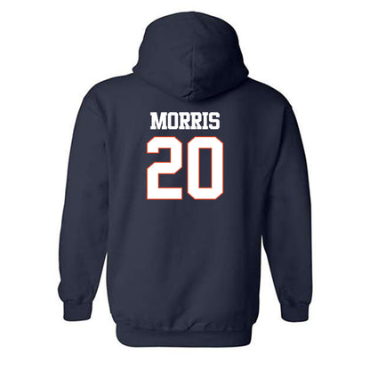 UTSA - NCAA Football : Zach Morris - Classic Shersey Hooded Sweatshirt-1