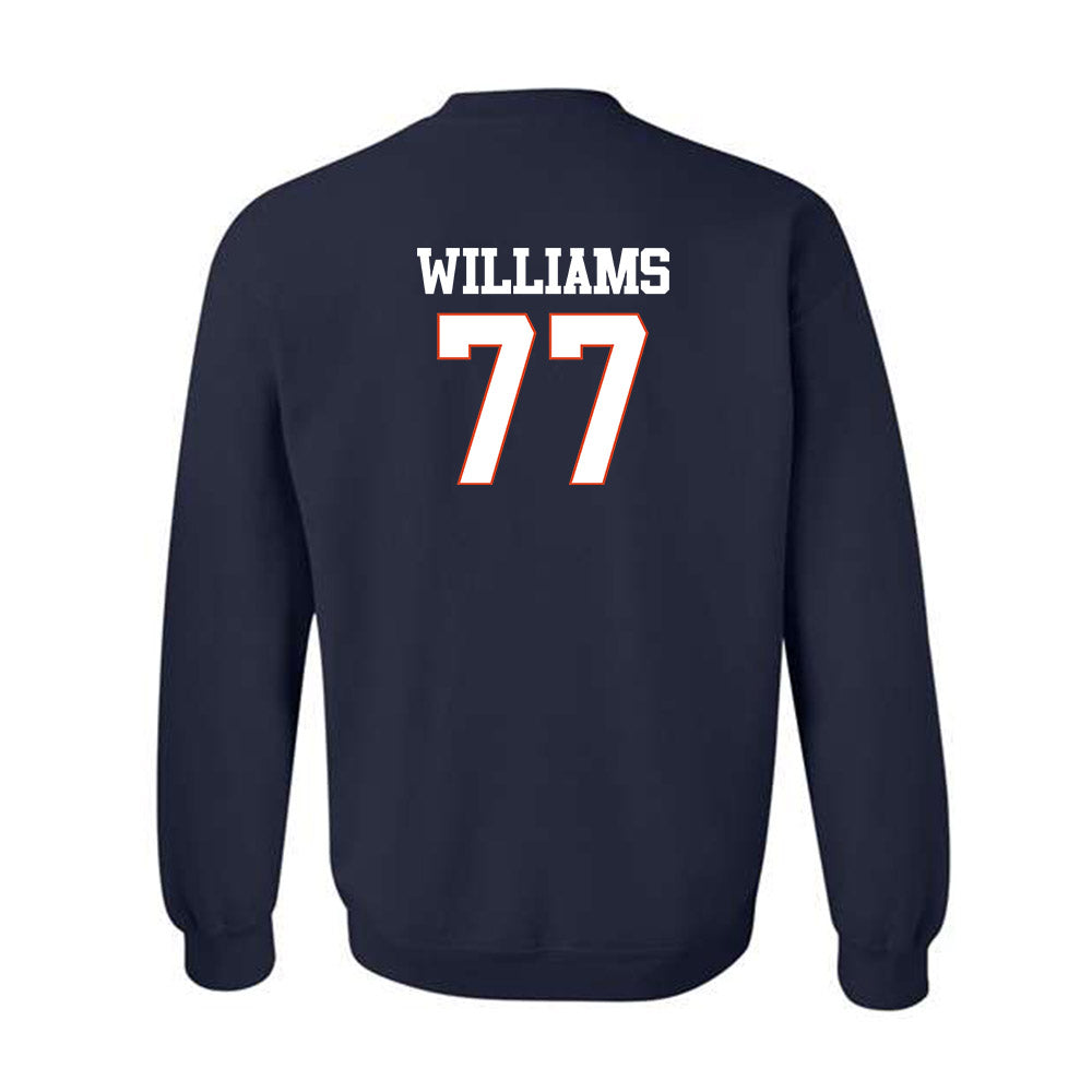 UTSA - NCAA Football : Devron Williams - Classic Shersey Crewneck Sweatshirt-1
