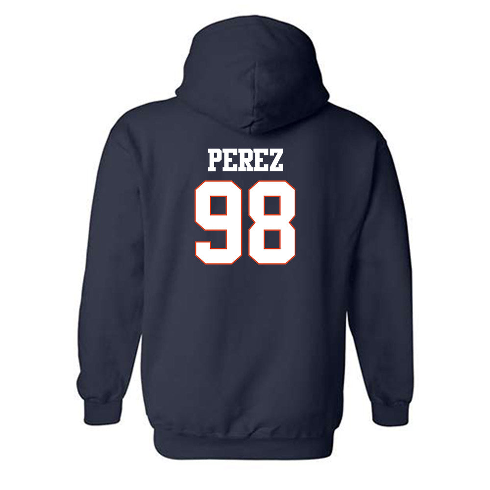 UTSA - NCAA Football : Jesse Perez - Classic Shersey Hooded Sweatshirt-1