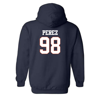 UTSA - NCAA Football : Jesse Perez - Classic Shersey Hooded Sweatshirt-1