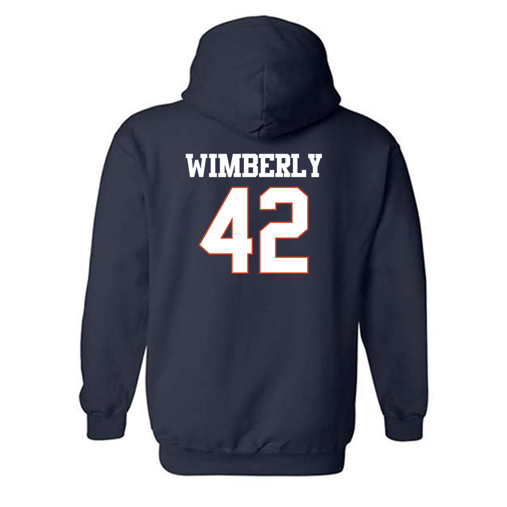 UTSA - NCAA Football : Daemian Wimberly - Classic Shersey Hooded Sweatshirt-1