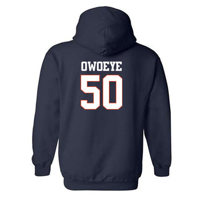 UTSA - NCAA Football : Michael Owoeye - Classic Shersey Hooded Sweatshirt-1