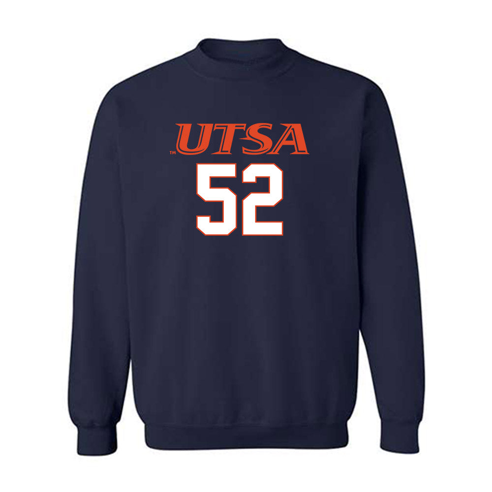 UTSA - NCAA Football : Preston Huneycutt - Classic Shersey Crewneck Sweatshirt-0