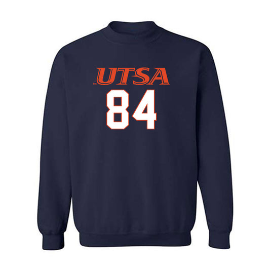 UTSA - NCAA Football : Aj Wilson - Classic Shersey Crewneck Sweatshirt-0