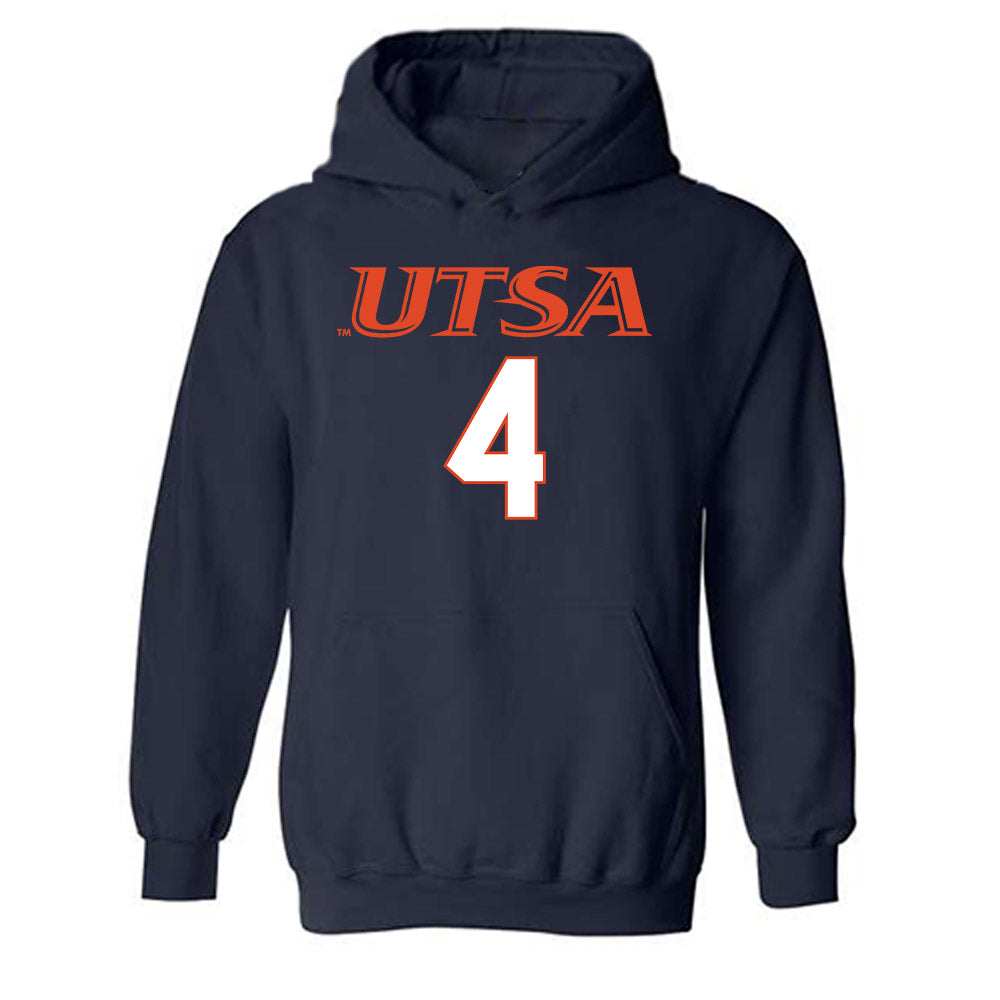 UTSA - NCAA Football : Kevorian Barnes - Classic Shersey Hooded Sweatshirt