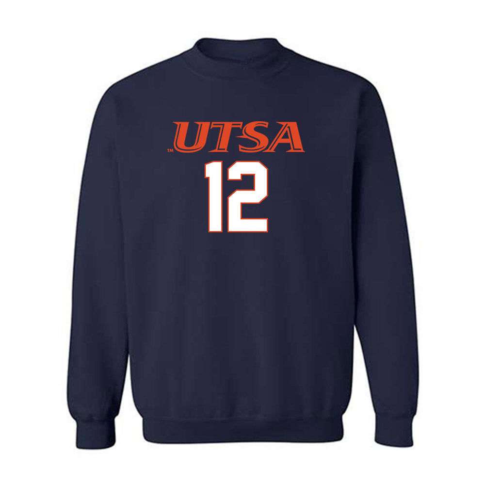 UTSA - NCAA Football : Max Gerlich - Classic Shersey Crewneck Sweatshirt-0