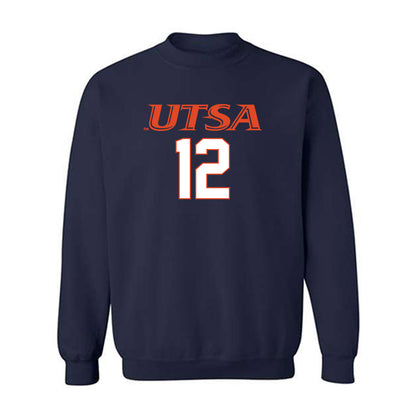 UTSA - NCAA Football : Max Gerlich - Classic Shersey Crewneck Sweatshirt-0