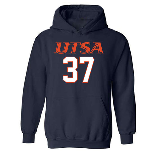 UTSA - NCAA Football : Breck Chambers - Classic Shersey Hooded Sweatshirt-0