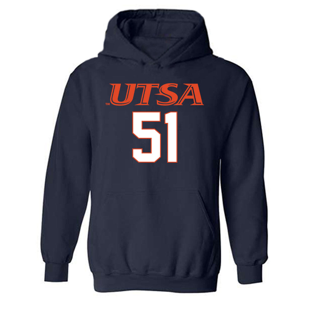 UTSA - NCAA Football : Austin Phillips - Classic Shersey Hooded Sweatshirt