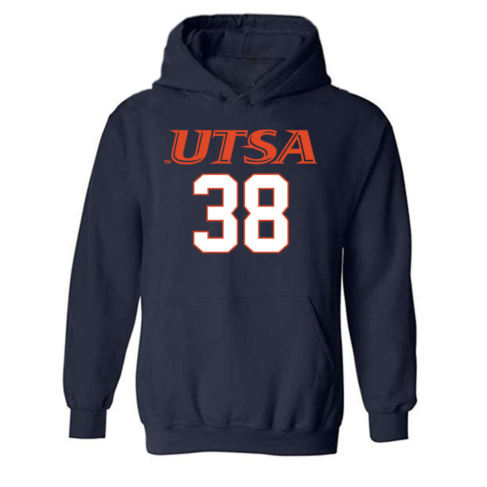 UTSA - NCAA Football : Alan Pruneda - Classic Shersey Hooded Sweatshirt-0