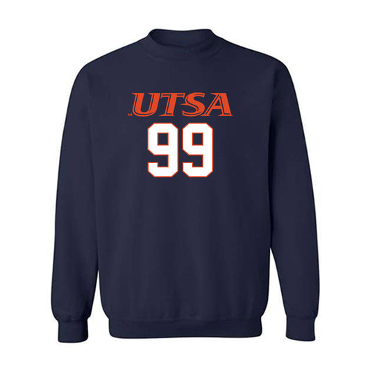 UTSA - NCAA Football : Jaffer Murphy - Classic Shersey Crewneck Sweatshirt-0