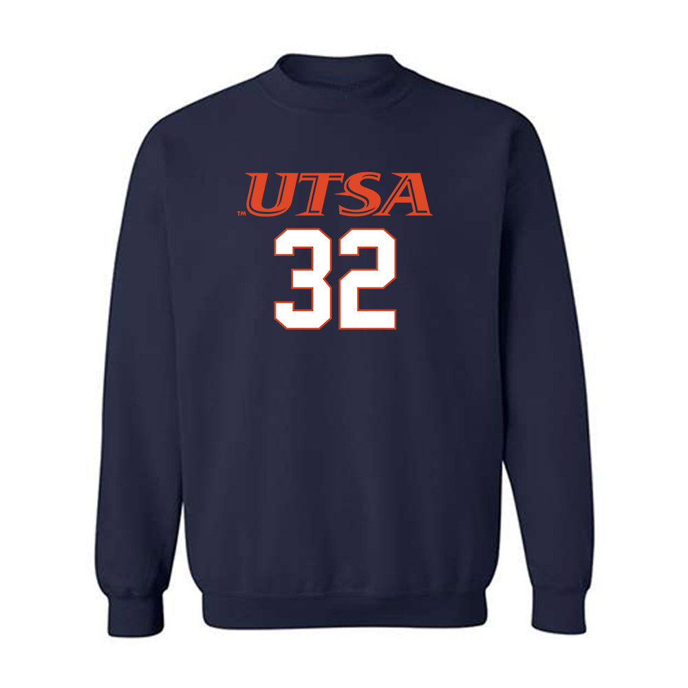 UTSA - NCAA Football : trevon hogan - Classic Shersey Crewneck Sweatshirt-0