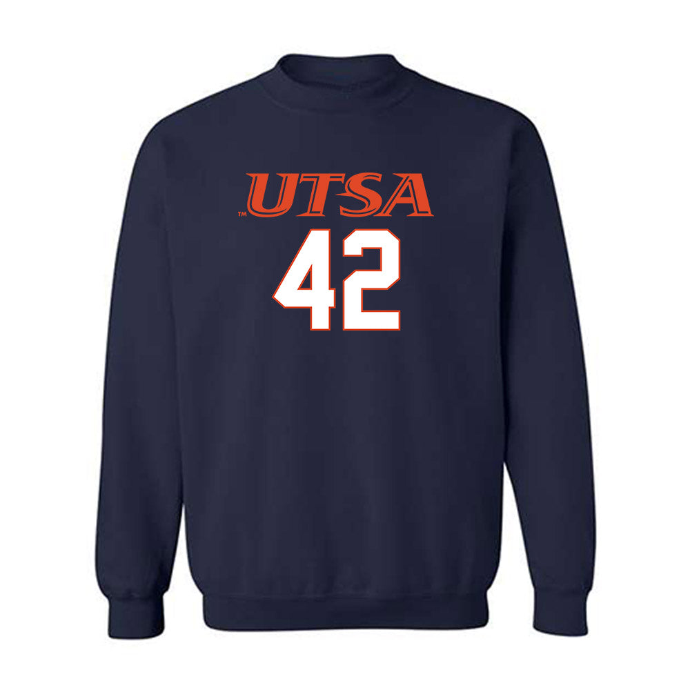 UTSA - NCAA Football : Daemian Wimberly - Classic Shersey Crewneck Sweatshirt-0