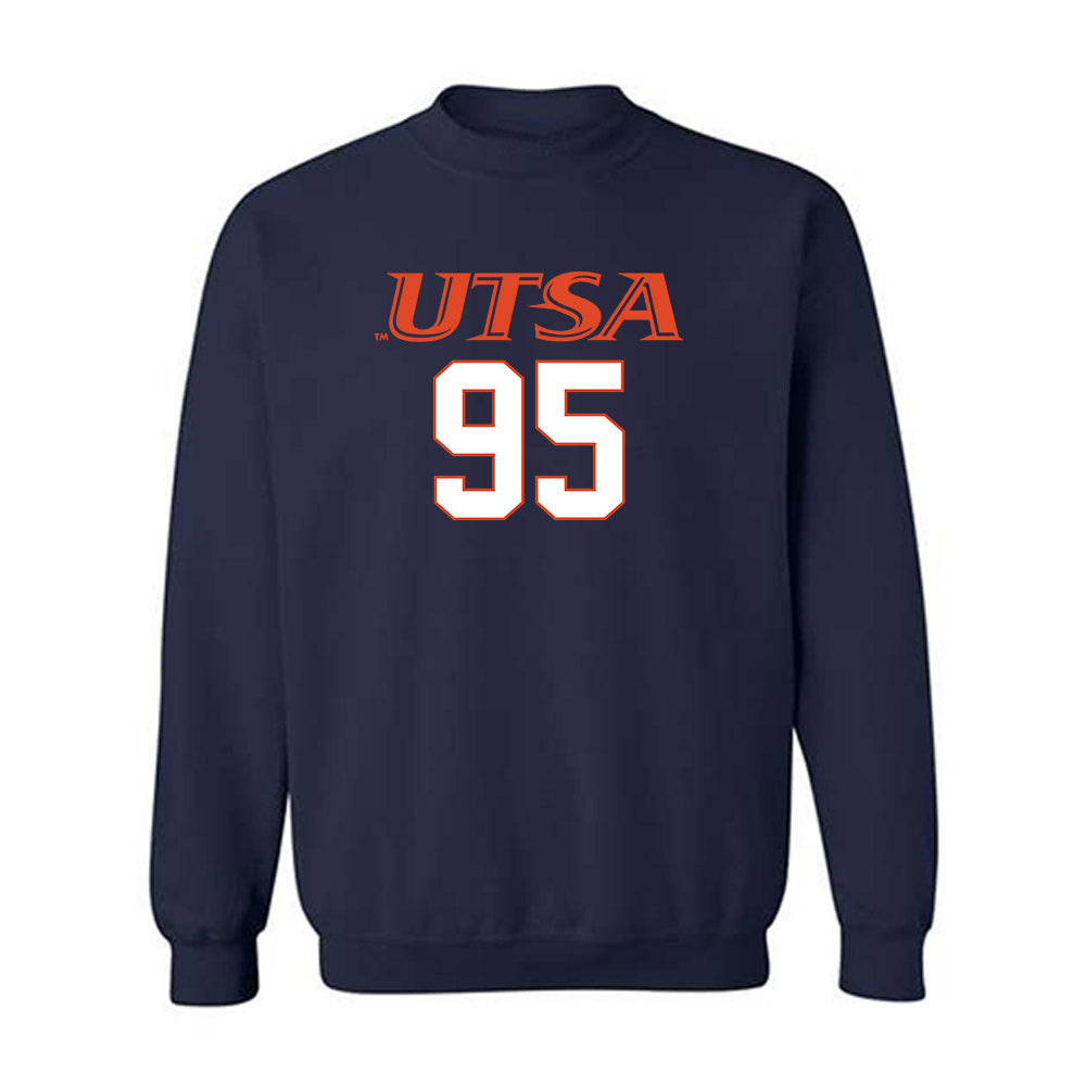 UTSA - NCAA Football : Travon Sylvester - Classic Shersey Crewneck Sweatshirt-0