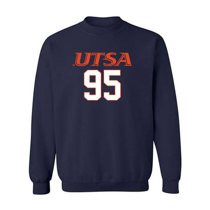 UTSA - NCAA Football : Travon Sylvester - Classic Shersey Crewneck Sweatshirt-0