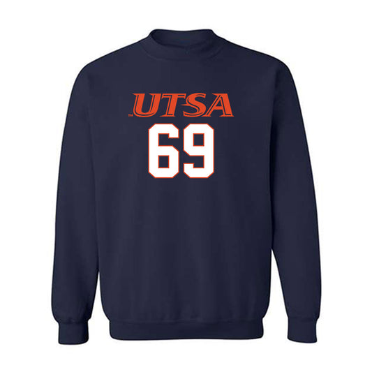 UTSA - NCAA Football : Eucebio Ramos - Classic Shersey Crewneck Sweatshirt-0