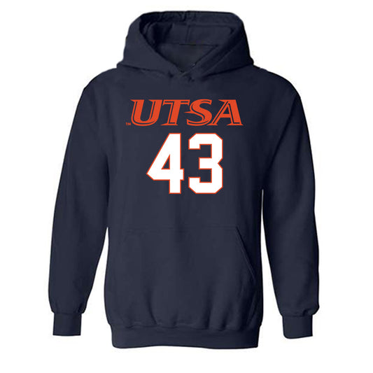 UTSA - NCAA Football : Mark Rayson ii - Classic Shersey Hooded Sweatshirt-0