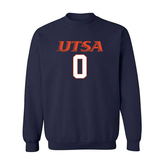 UTSA - NCAA Football : Houston Thomas - Classic Shersey Crewneck Sweatshirt-0