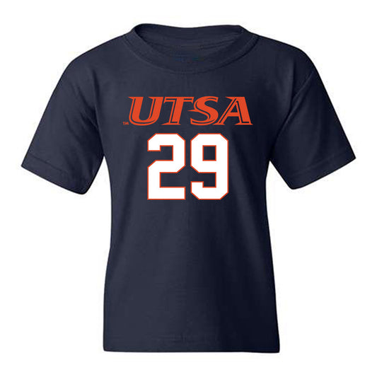 UTSA - NCAA Football : Tangoh Njoh - Classic Shersey Youth T-Shirt-0