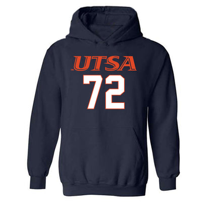 UTSA - NCAA Football : Briley Brown - Classic Shersey Hooded Sweatshirt