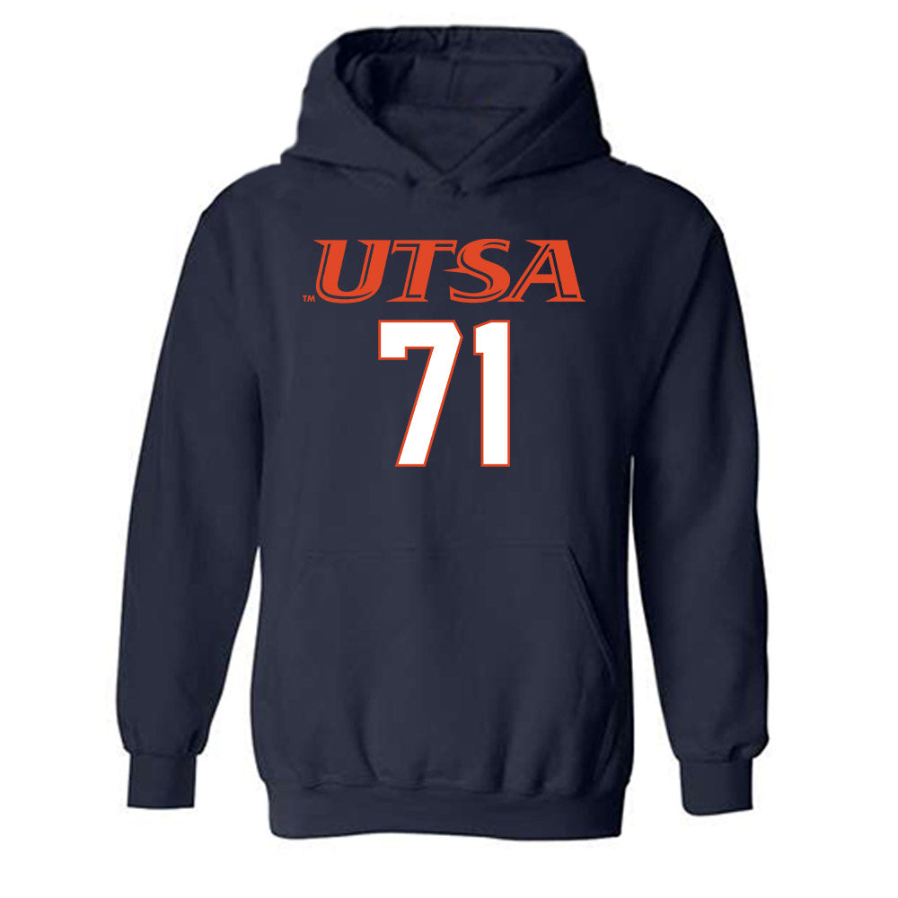 UTSA - NCAA Football : Jaylen Garth - Classic Shersey Hooded Sweatshirt