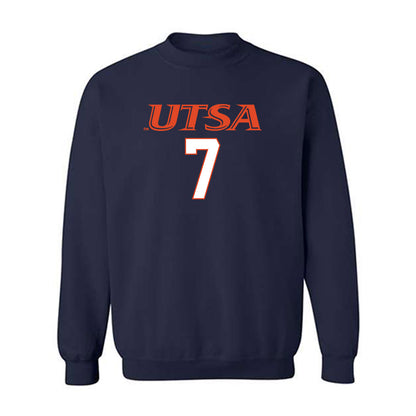 UTSA - NCAA Football : Jimmy Wyrick - Classic Shersey Crewneck Sweatshirt-0